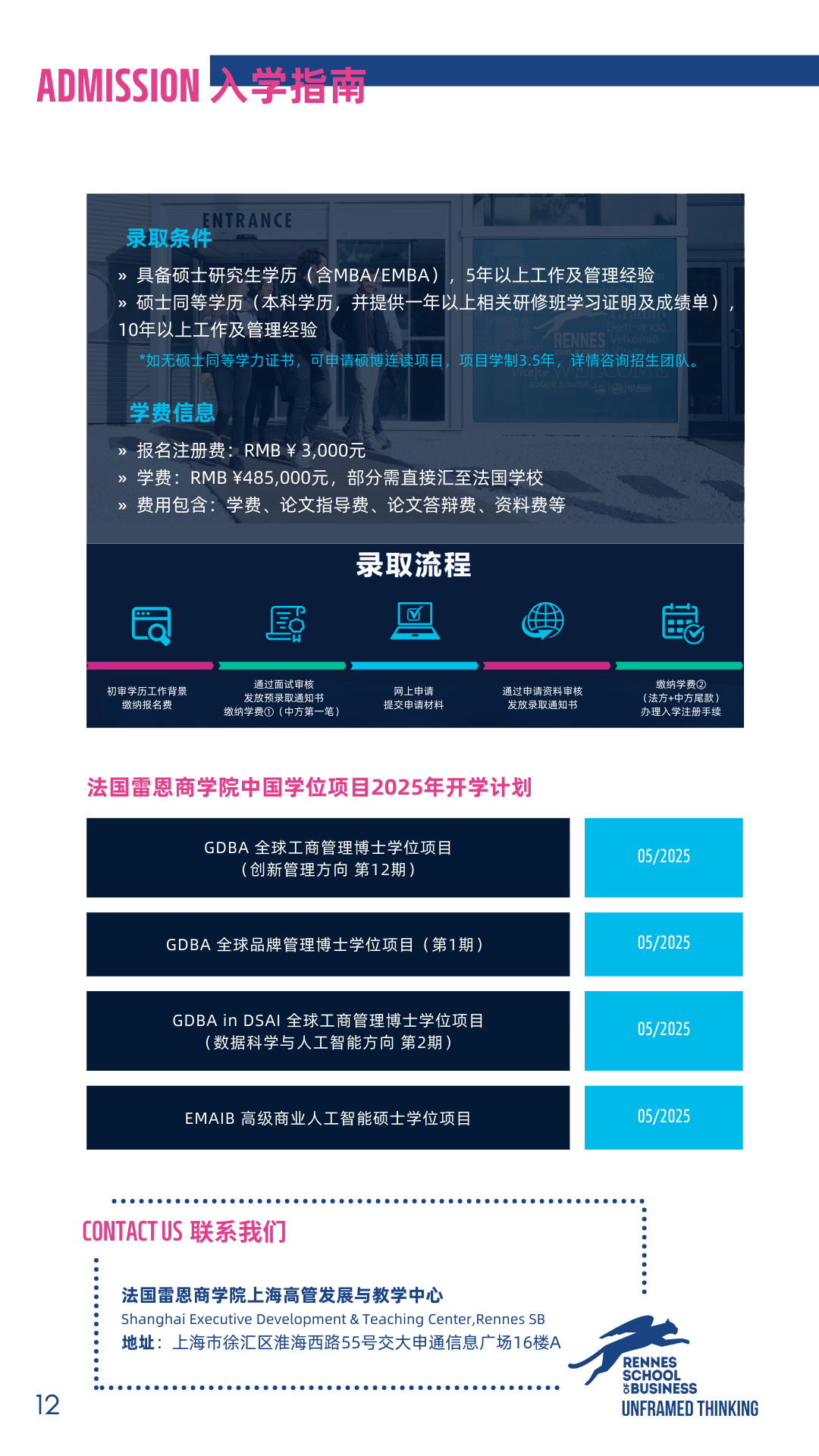 博士项目招生
